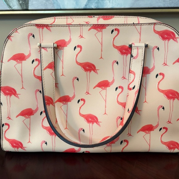 Kate Spade Pink Flamingo Handbag - Picture 5 of 12